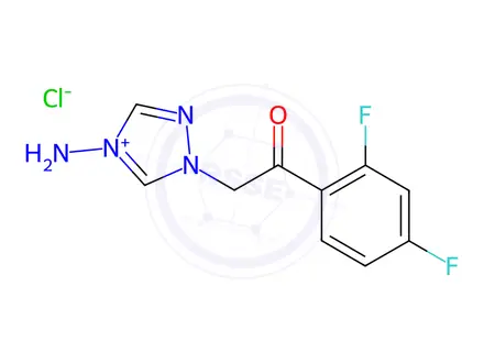 Chemical structure of Fluconazole Impurity 65
