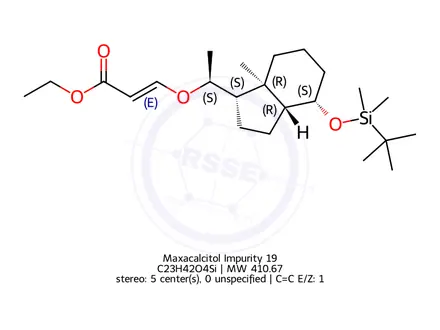 Chemical structure of Maxacalcitol Impurity 19
