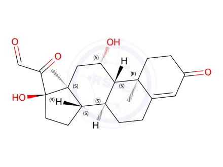 Chemical structure of Hydrocortisone EP Impurity G