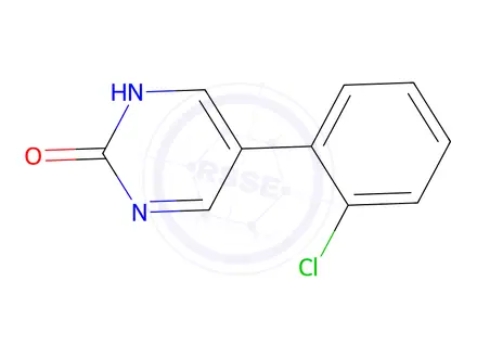 Chemical structure of 5-(2-Chlorophenyl)pyrimidin-2-ol