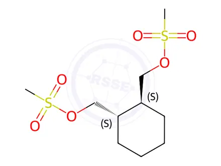 Chemical structure of Lurasidone Trans (S,S) Mesylate