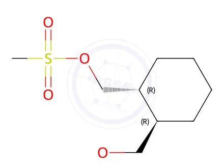 Chemical structure of (1R,2R)-1,2-Cyclohexanedimethanol 1,2-Dimethanesulfonate