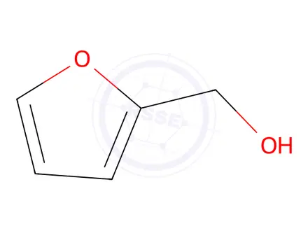 Chemical structure of 2-Furancarboxaldehyde, polymer with 2-furanmethanol