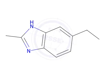 Chemical structure of 6-Ethyl-2-methyl-1H-benzo[d]imidazole