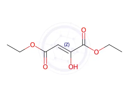 Chemical structure of (Z)-Diethyl 2-hydroxyfumarate