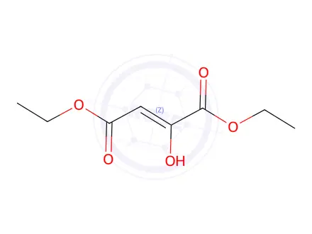 Chemical structure of (Z)-Diethyl 2-hydroxyfumarate
