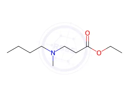 Chemical structure of Ethyl 3-[butyl(methyl)amino]propanoate