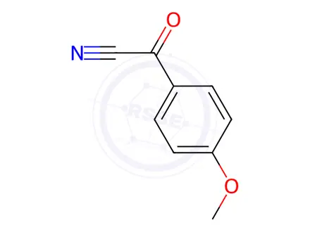 Chemical structure of 4-Methoxybenzoyl Cyanide