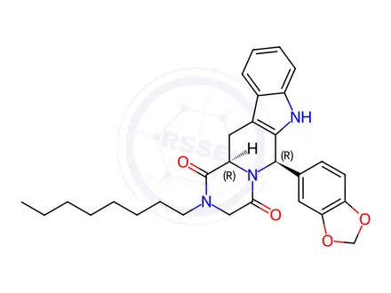 Chemical structure of N-Octyl-Nortadalafil