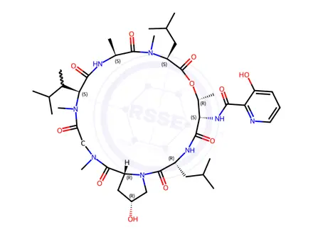 Chemical structure of Fijimycin B