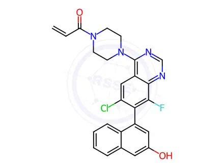 Chemical structure of ARS 1620 Impurity 82
