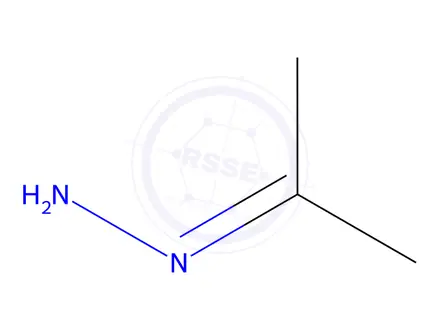 Chemical structure of Acetone hydrazone