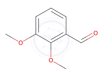 Chemical structure of 2,3-Dimethoxybenzaldehyde