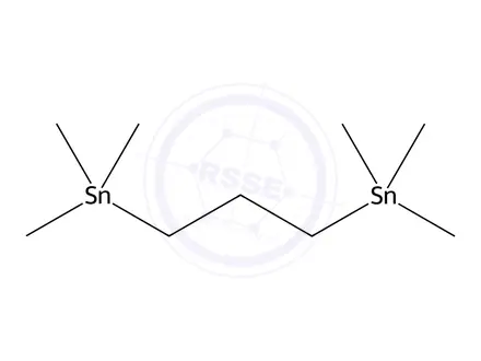 Chemical structure of Bis-(trimethylstannyl)-propane
