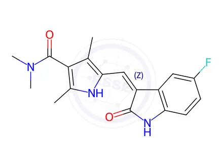 Chemical structure of Sunitinib Impurity 42