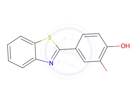 Chemical structure of 4-(Benzo[d]thiazol-2-yl)benzene-1,2-diol