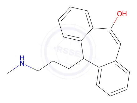 Chemical structure of 10-Hydroxy Protriptyline
