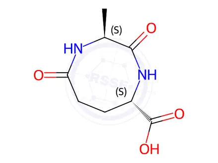 Chemical structure of Alanyl Glutamine Impurity 70