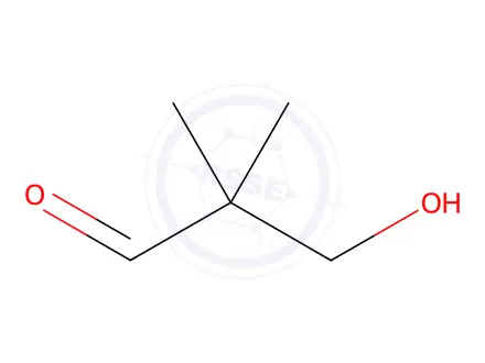 Chemical structure of 3-hydroxy-2,2-dimethylpropanal