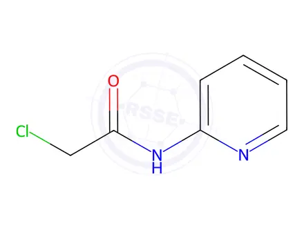 Chemical structure of 2-Chloro-N-(pyridin-2-yl)acetamide