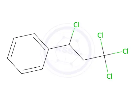 Chemical structure of (1,3,3,3-tetrachloropropyl)benzene