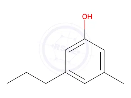 Chemical structure of 3-Methyl-5-propylphenol
