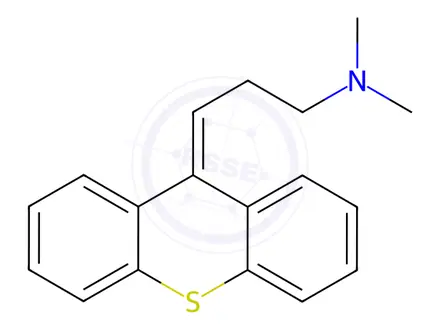 Chemical structure of Chlorprothixene EP Impurity B