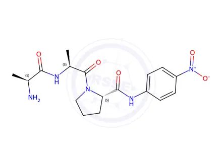 Chemical structure of (S)-1-(L-Alanyl-L-alanyl)-N-(4-nitrophenyl)pyrrolidine-2-carboxamide