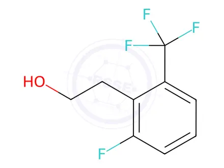 Chemical structure of 2-(2-Fluoro-6-(trifluoromethyl)phenyl)ethanol