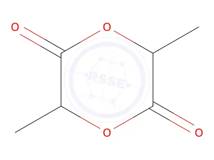 Chemical structure of Lactide Impurity 2 (DL-Lactide)(Mw 10,000~18,000)