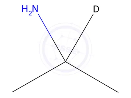 Chemical structure of iso-Propyl-2-d1-amine