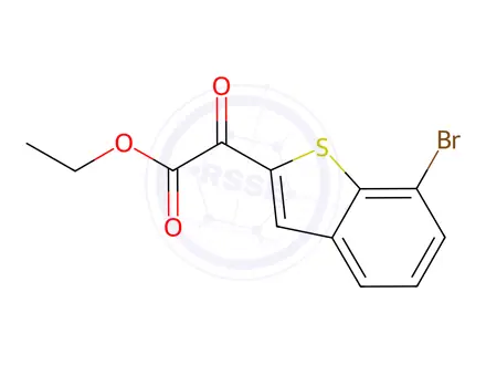 Chemical structure of Ethyl 7-bromo-α-oxobenzo[b]thiophene-2-acetate