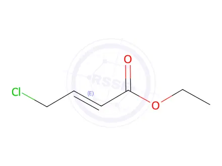 Chemical structure of (E)-ethyl 4-chlorobut-2-enoate