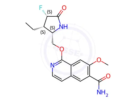Chemical structure of Zimlovisertib