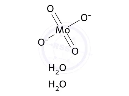 Chemical structure of DIAMMONIUM MOLYBDATE, TETRAHYDRATE