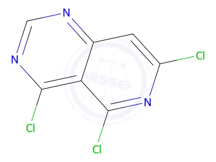 Chemical structure of 4,5,7-Trichloropyrido[4,3-d]pyrimidine