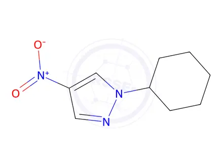 Chemical structure of 1-Cyclohexyl-4-nitro-1H-pyrazole