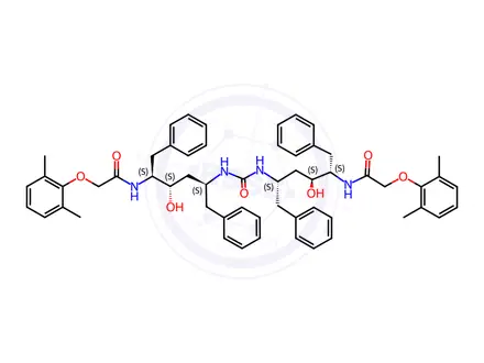 Chemical structure of Lopinavir Impurity 20(Lopinavir EP Impurity T)
