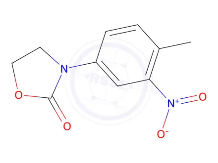 Chemical structure of 3-(4-Methyl-3-nitrophenyl)oxazolidin-2-one
