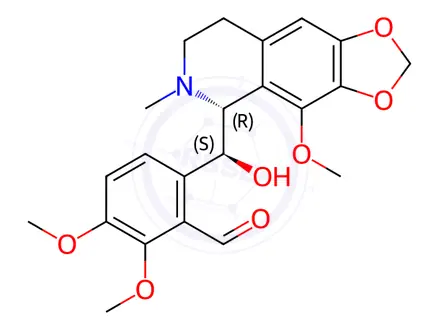 Chemical structure of Papaveroxine
