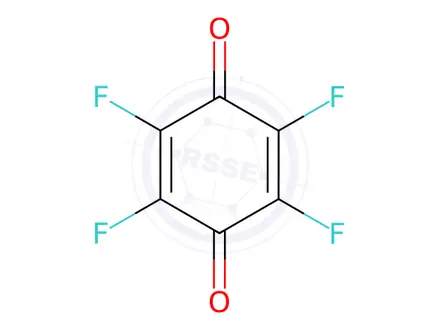 Chemical structure of Tetrafluoro-1,4-benzoquinone