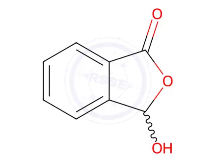 Chemical structure of 3-Hydroxyphthalide