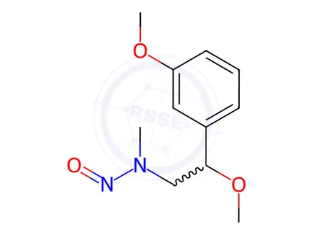 Chemical structure of N-Nitroso Tapentadol Impurity 1