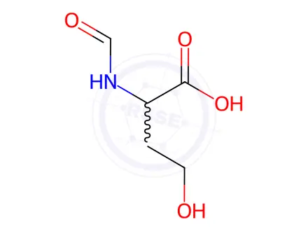 Chemical structure of Formylhomoserine