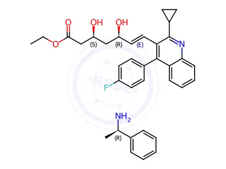 Chemical structure of Pitavastatin Impurity 172