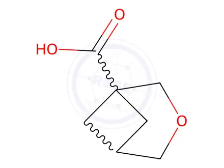 Chemical structure of 3-Oxabicyclo[3.1.1]heptane-1-carboxylic acid