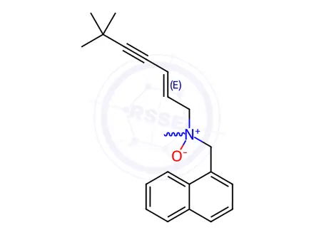 Chemical structure of Terbinafine N-oxide