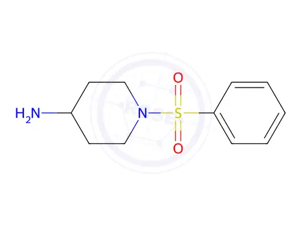 Chemical structure of 1-(Phenylsulfonyl)piperidin-4-amine
