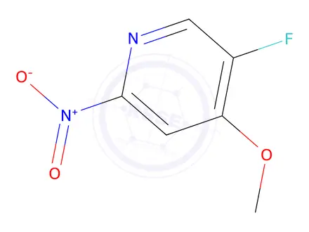Chemical structure of 5-Fluoro-4-methoxy-2-nitropyridine
