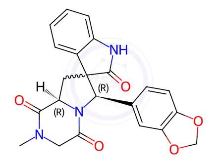 Chemical structure of Tadalafil EP Impurity I Enantiomers